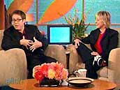 Spader interviewed on the Ellen Degeneres Show [10/28/2004]