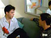 James Spader & Robert Downey Jr. in "Less Than Zero"